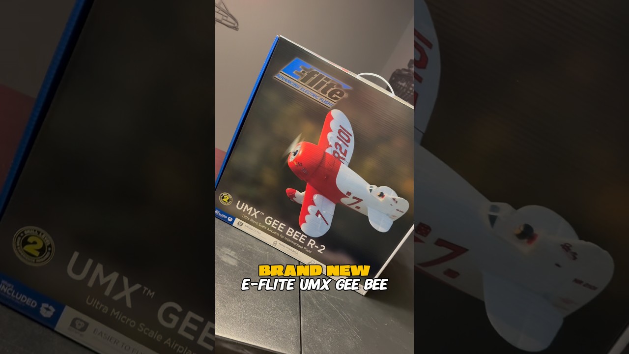 BRAND NEW Mini Race Plane - UMX Gee Bee R-2 🔥