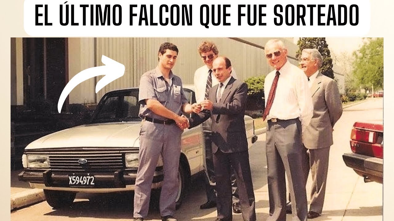 El último Ford Falcon FABRICADO fue SORTEADO, y esto pasó