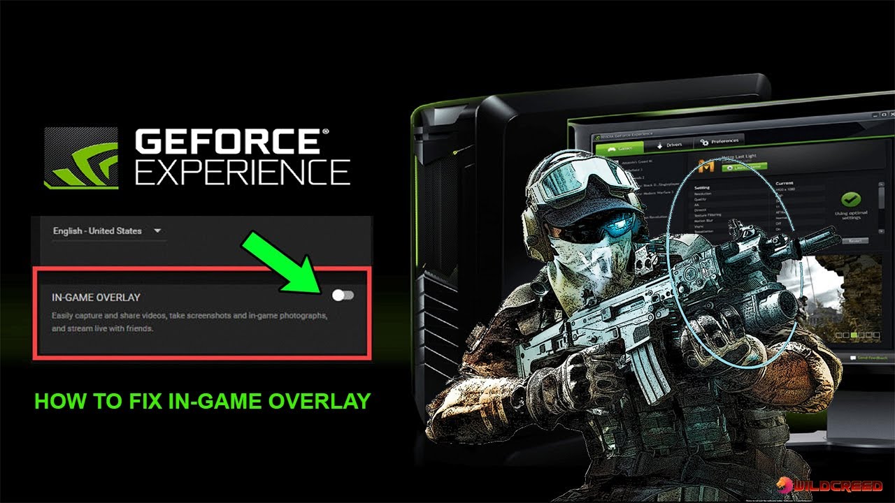 How to fix GeForce experience in game overlay not working