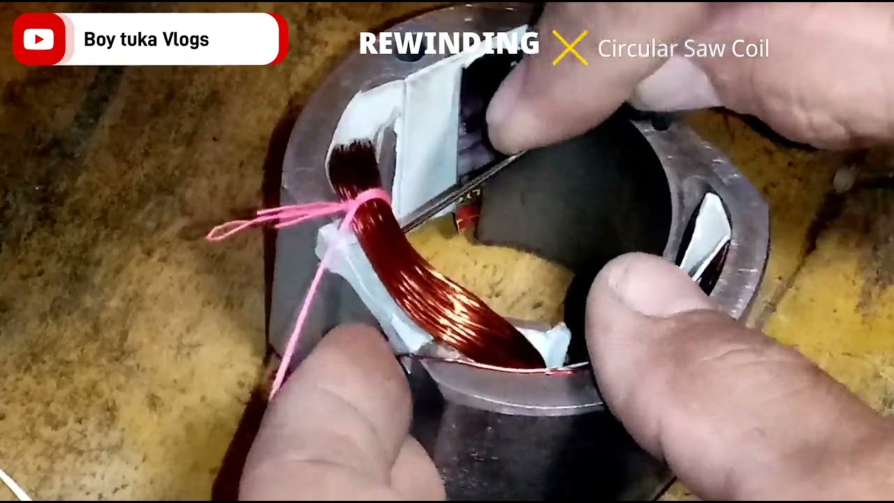 Rewinding Circular Saw