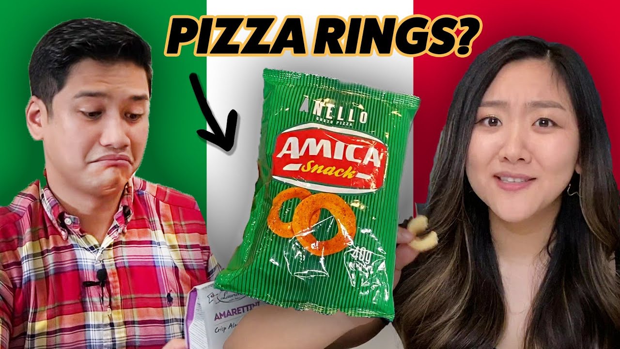 Americans Try Italian Snacks