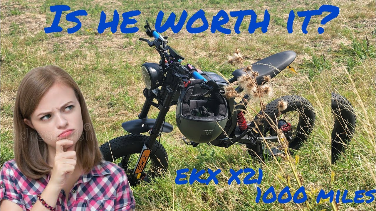 The EKX X21 1000 MILE owners review. is he worth it?