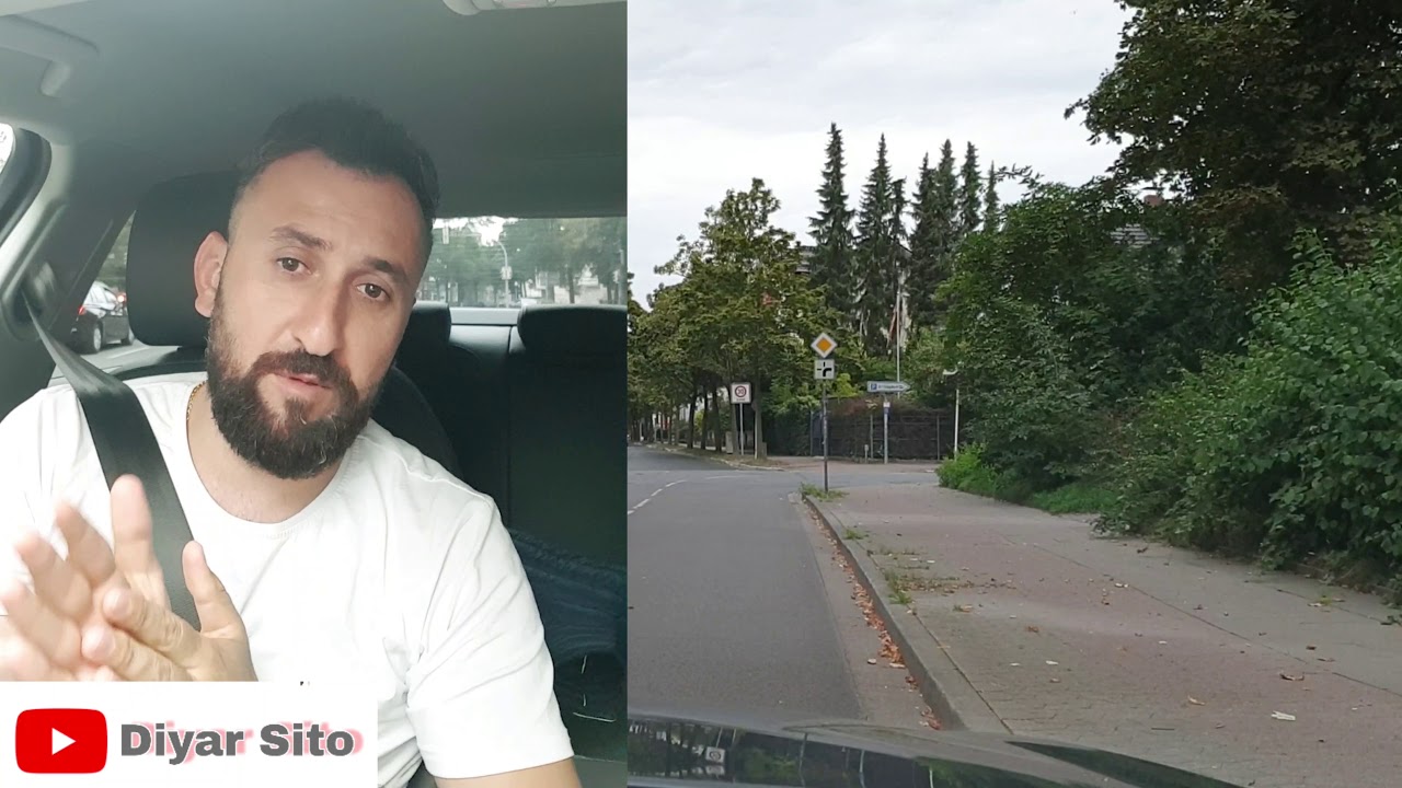 Die Abknickte Vorfahrtstraße auf Kurdich erklärt. 🚘🚙🚙🚙