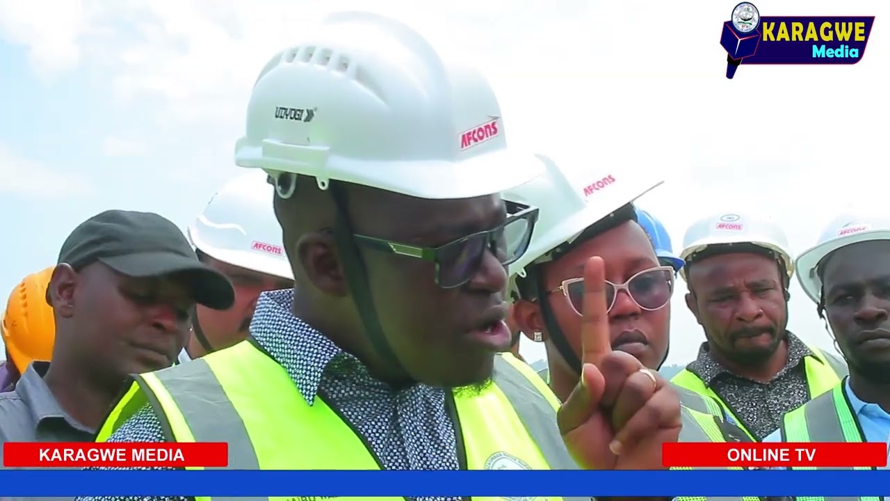 Naibu waziri wa maji Eng.Kundo Mathew atoa maagizo mazito mradi wa Rwakajunju.