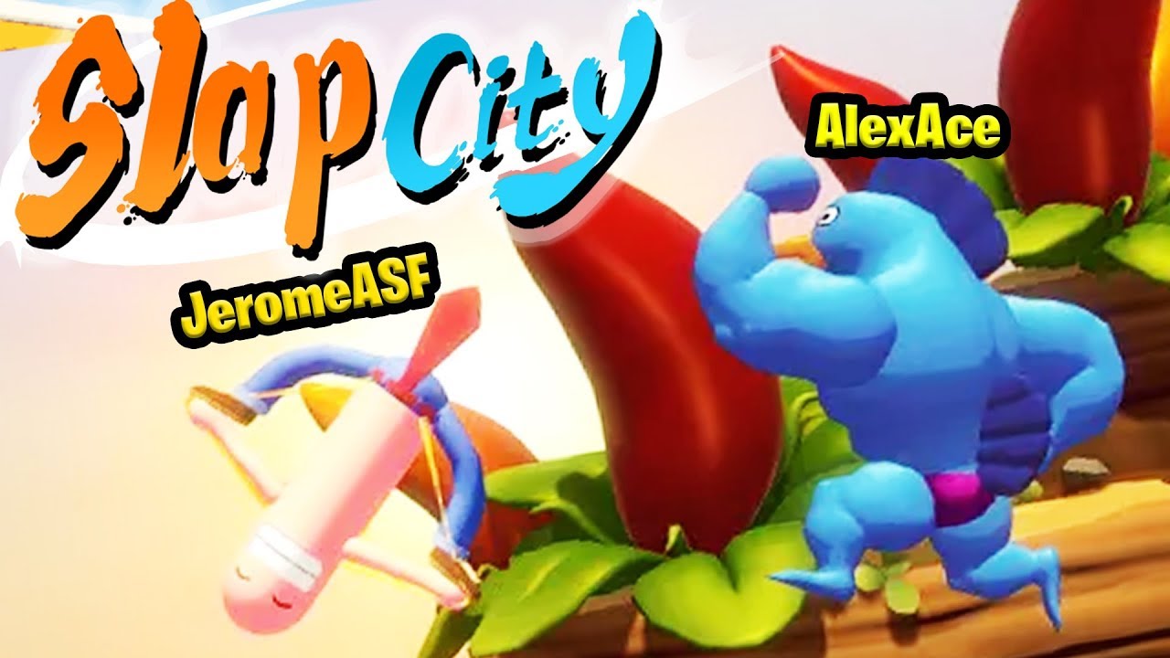 THE MOST RIDICULOUS SUPER SMASH BROS STYLE GAME - SLAP CITY