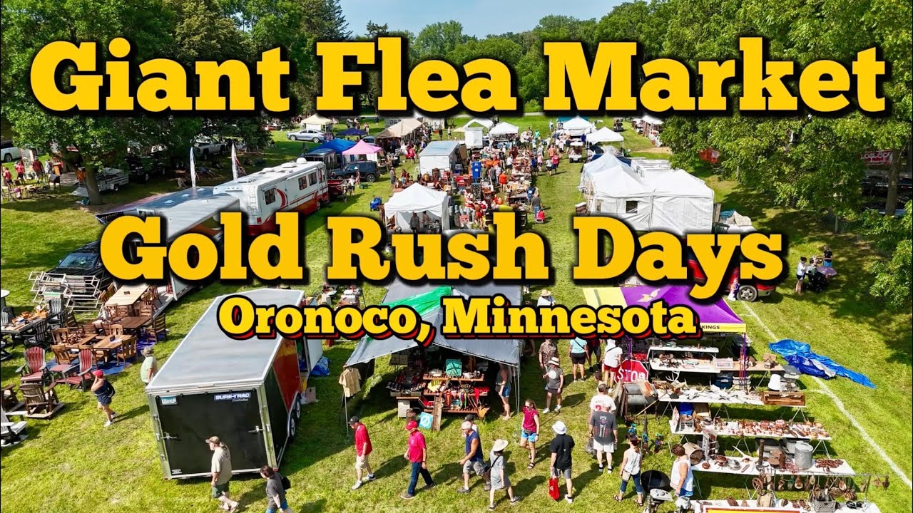 Giant Flea Market - Minnesota Gold Rush Days 
