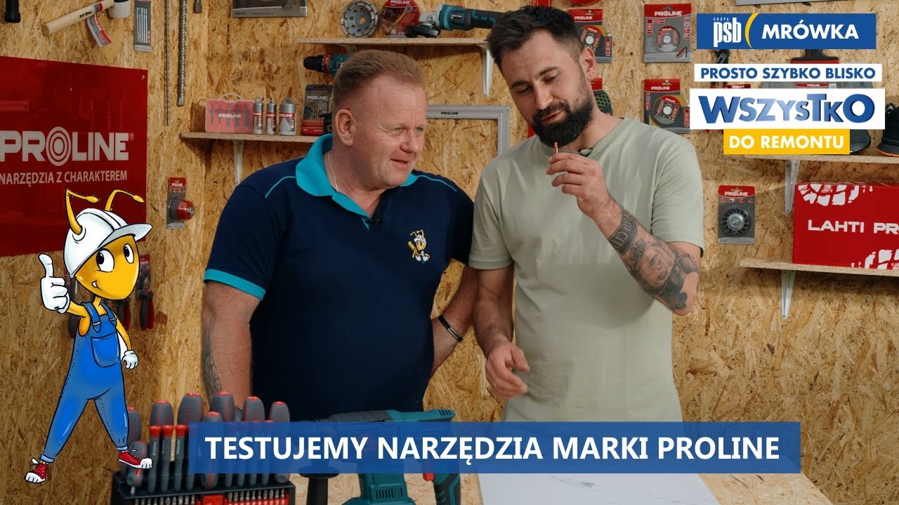 Testujemy narzędzia marki PROLINE