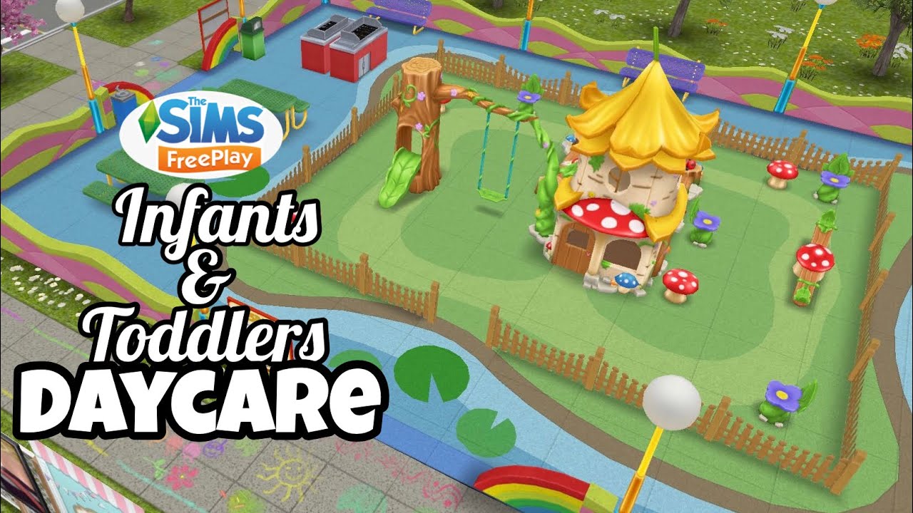 Dream Daycare Event| Infant And Toddler Daycare 👪| Original Design| Sims Freeplay