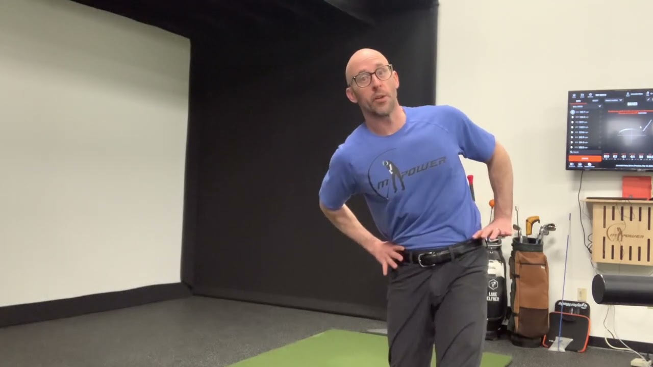 Pelvic tilt and turn for a better golf swing