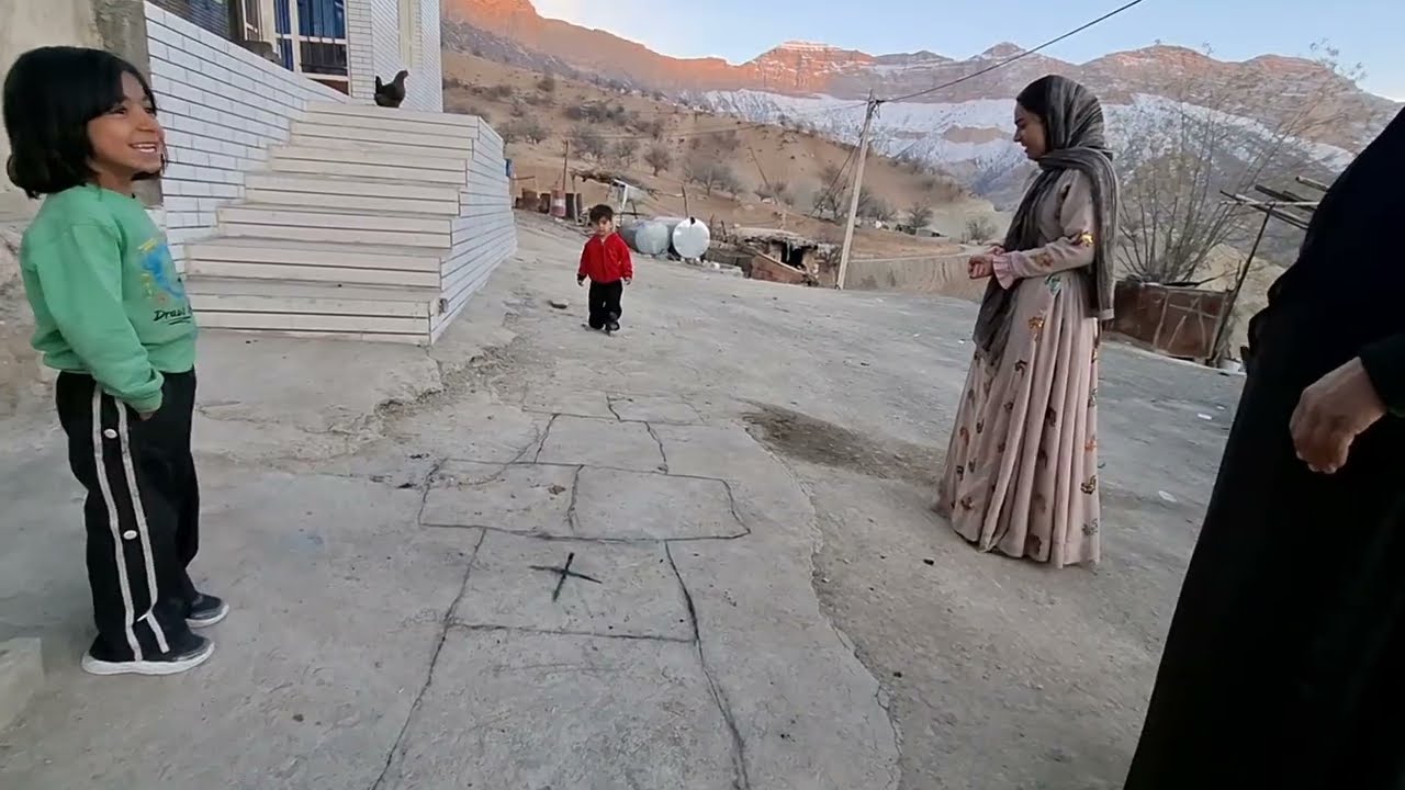 nomadic in iran elham is vilage