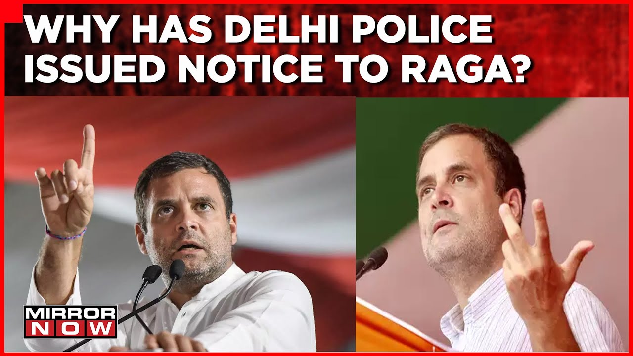 Delhi Police Issues Notice To Rahul Gandhi | Seeks Details Of Remarks During Bharat Jodo Yatra
