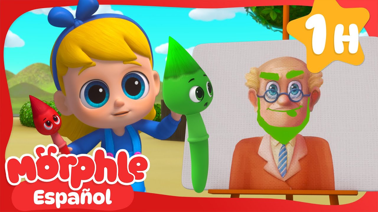 La ciudad se pinta de verde | Caricaturas infantiles | Moonbug en Español - Morphle
