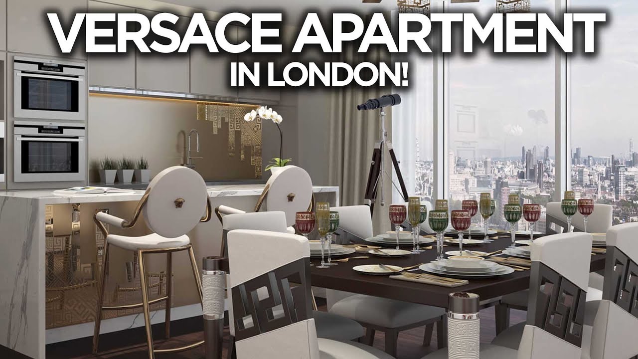 Inside A Luxury Versace London Apartment