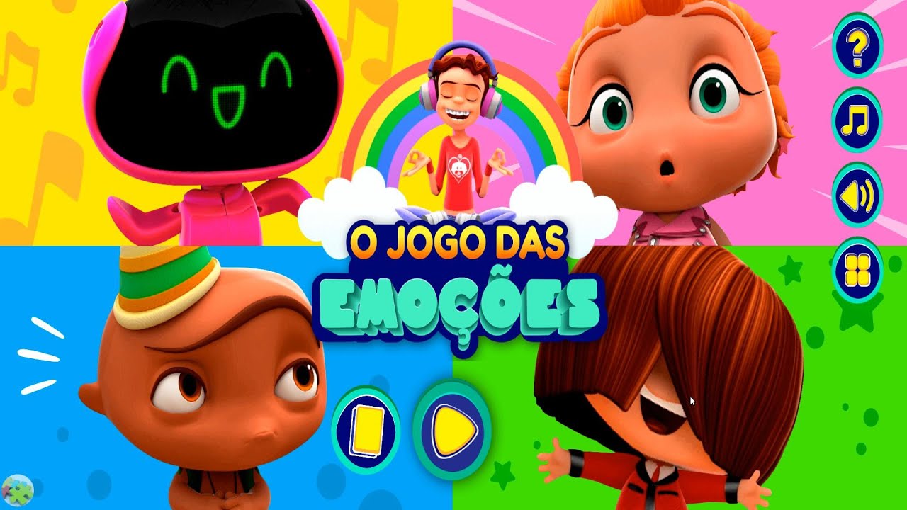 MINI BEAT POWER ROCKERS. Jogo das emoções. Jogo educativo.