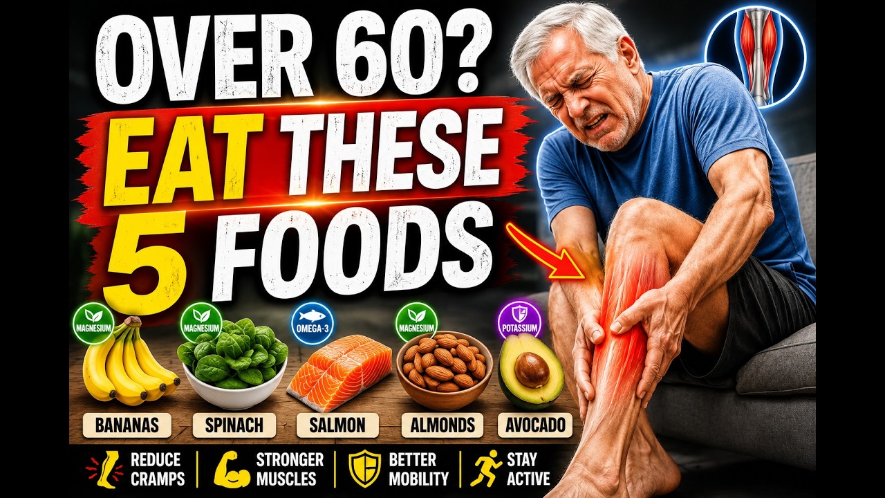 Top 5 Foods To Prevent Leg Cramps In Seniors: Strengthen Your Legs!