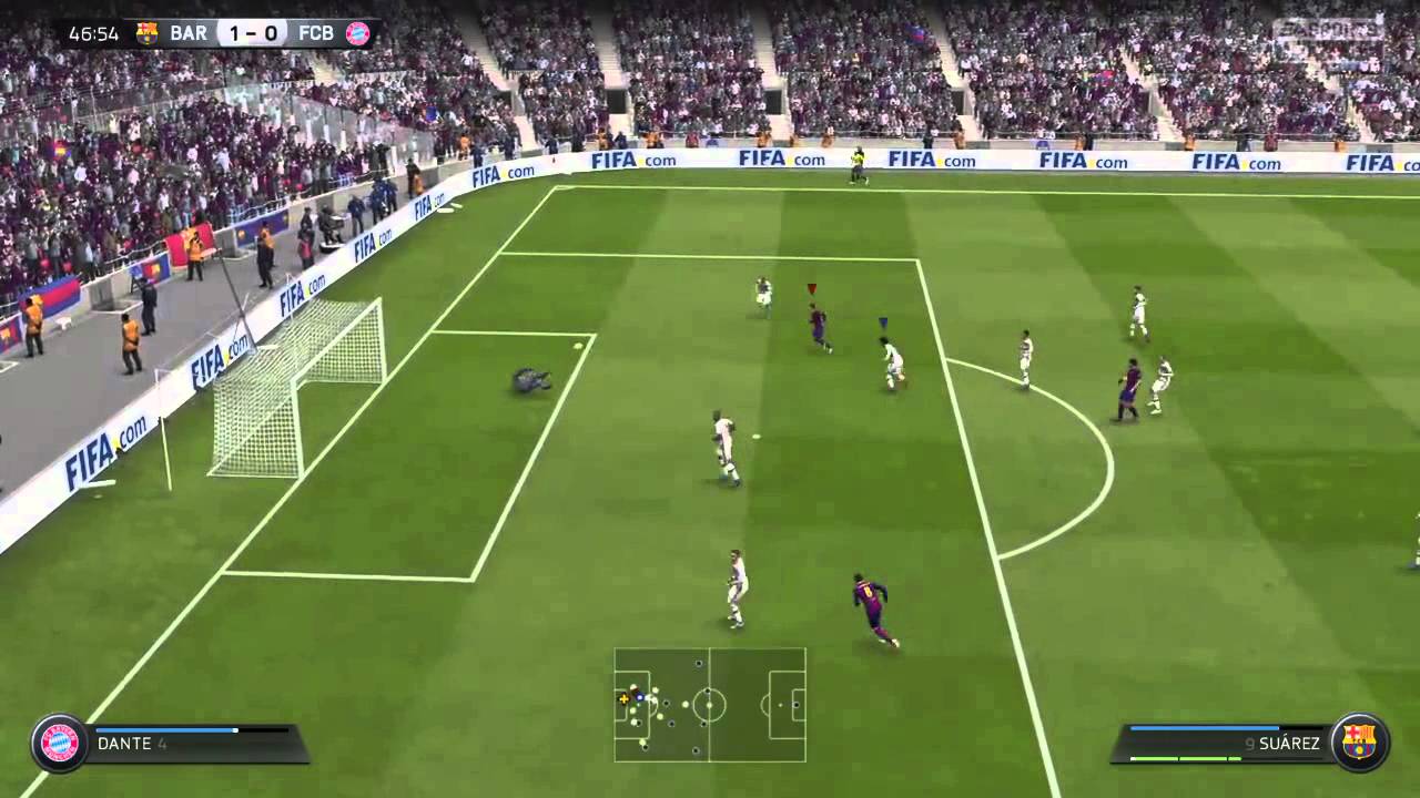 Barcelona v Bayern Munich Champions League 1st leg on FIFA 15 at 101GG HQ