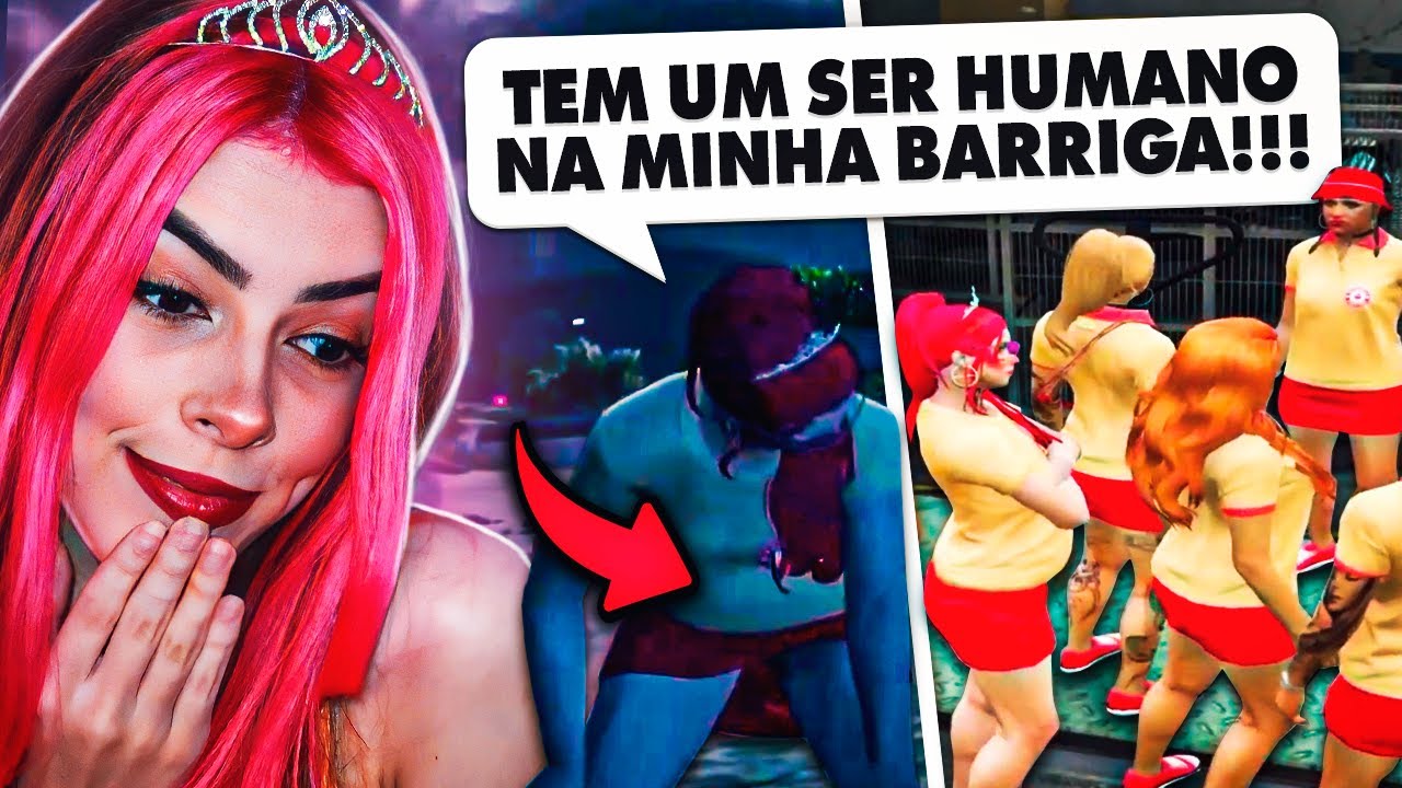 Tive CONTRAÇÕES na EXCURSÃO da Padaria e conheci um certo PADEIRO! (Selena - GTA RP) EP.10