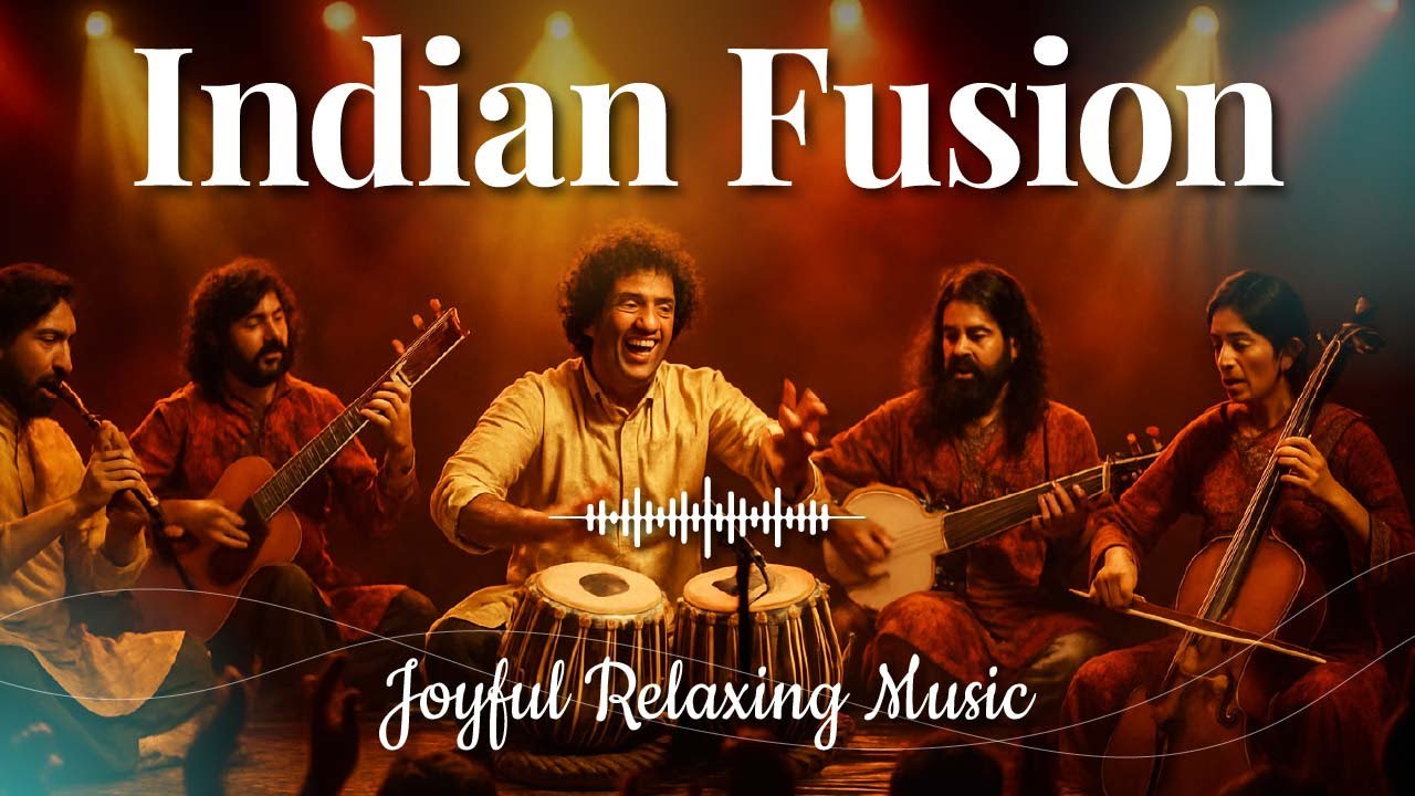 Raag Utsav Waves - Joyful Raga Groove Jugalbandi –  Tabla, Bansuri, Sitar, and Mrudung Fusion
