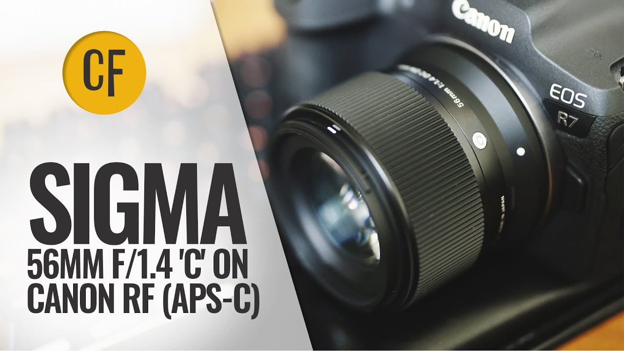 Обзор объектива Sigma 56mm f/1.4 DC DN 'C' на Canon RF (EOS R7)