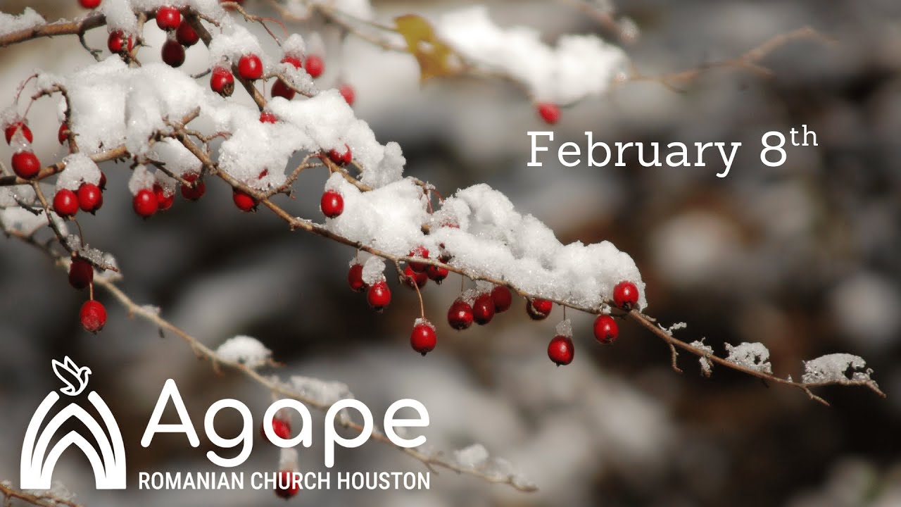 Agape Sunday Evening Service - February 8th