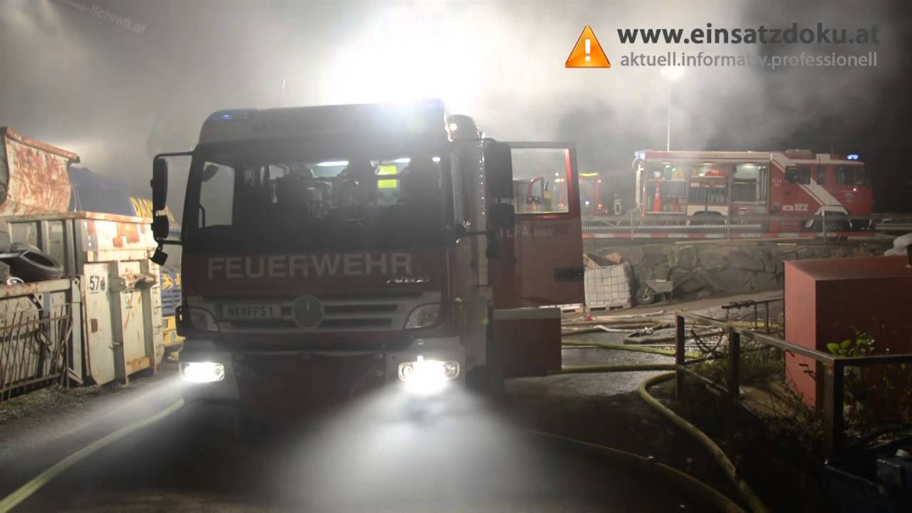 27112014 Großeinsatz nach Brand in Schlöglmühl