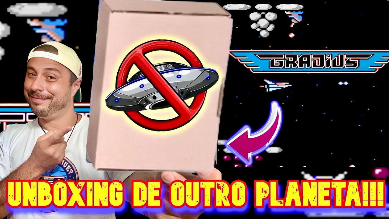 UNBOXING DE OUTRO PLANETA! 👽 Gradius no Famicom, MSX e Super Famicom (Comparativo ÉPICO)