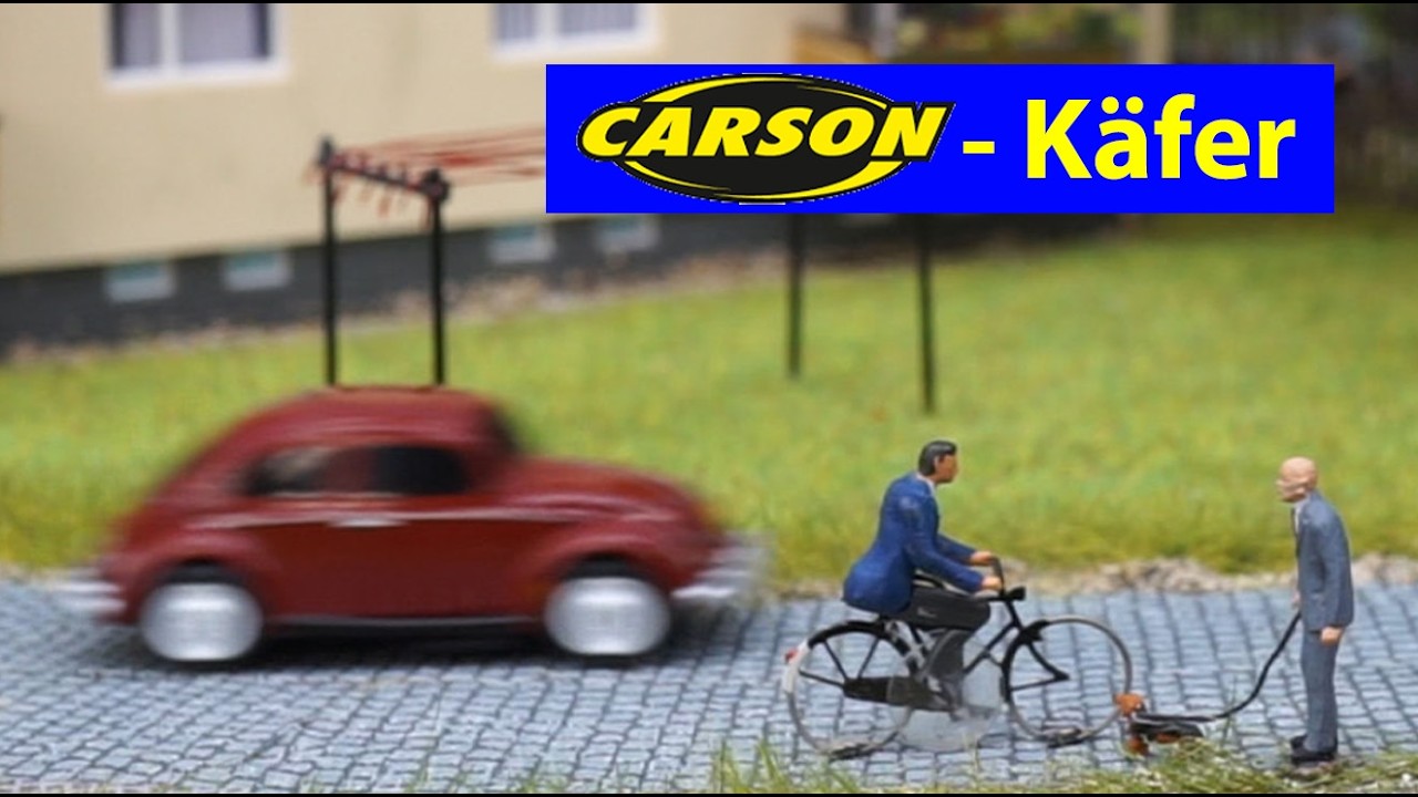 Picknickausflug mit dem Carson - 1:87 Volkswagen Beetle