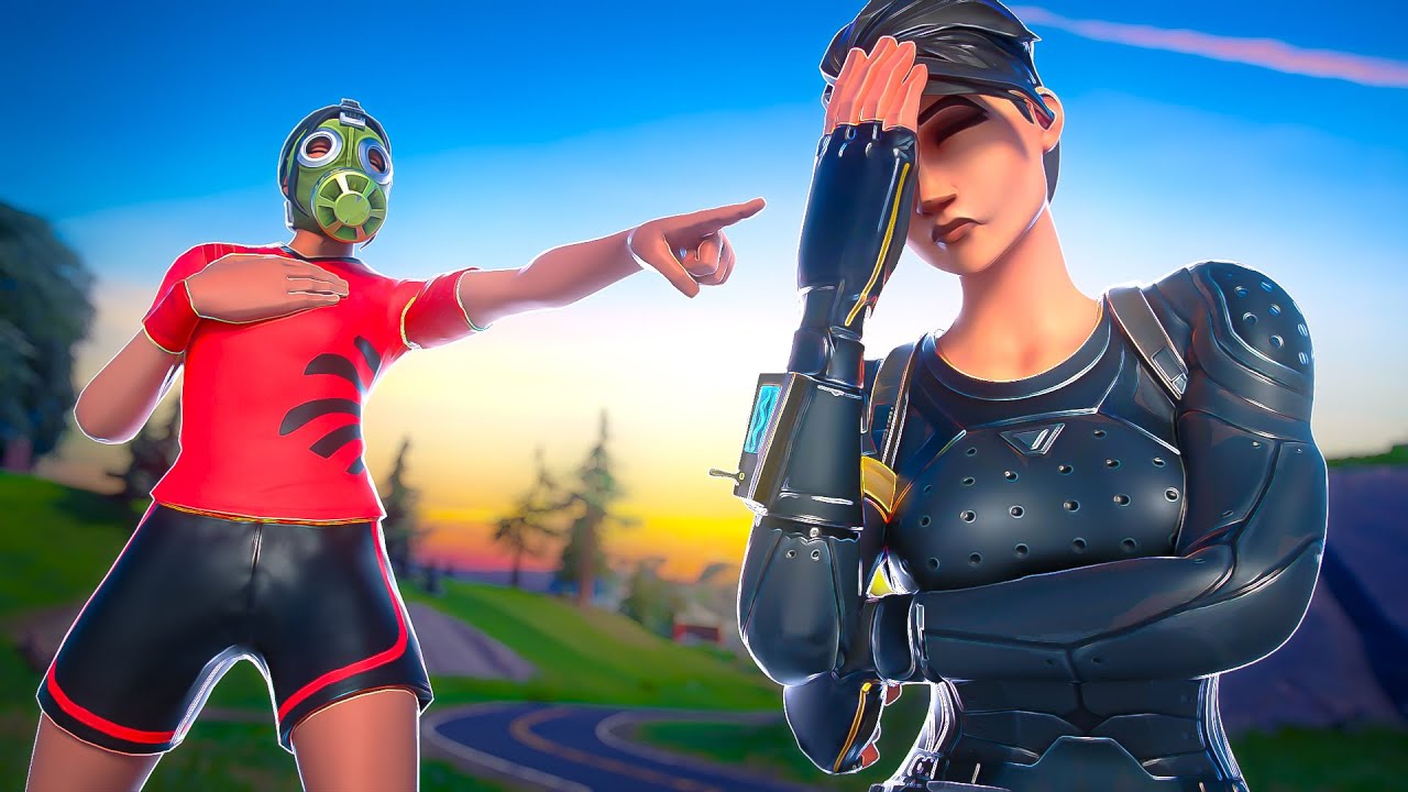 Silencing Fortnite TRASH TALKERS in Creative Fill... (toxic reactions)