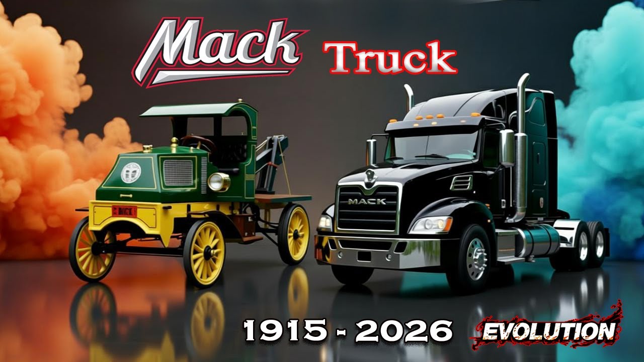 MACK TRUCK EVOLUTION From 1915 Old Timer to 2026 Beast!