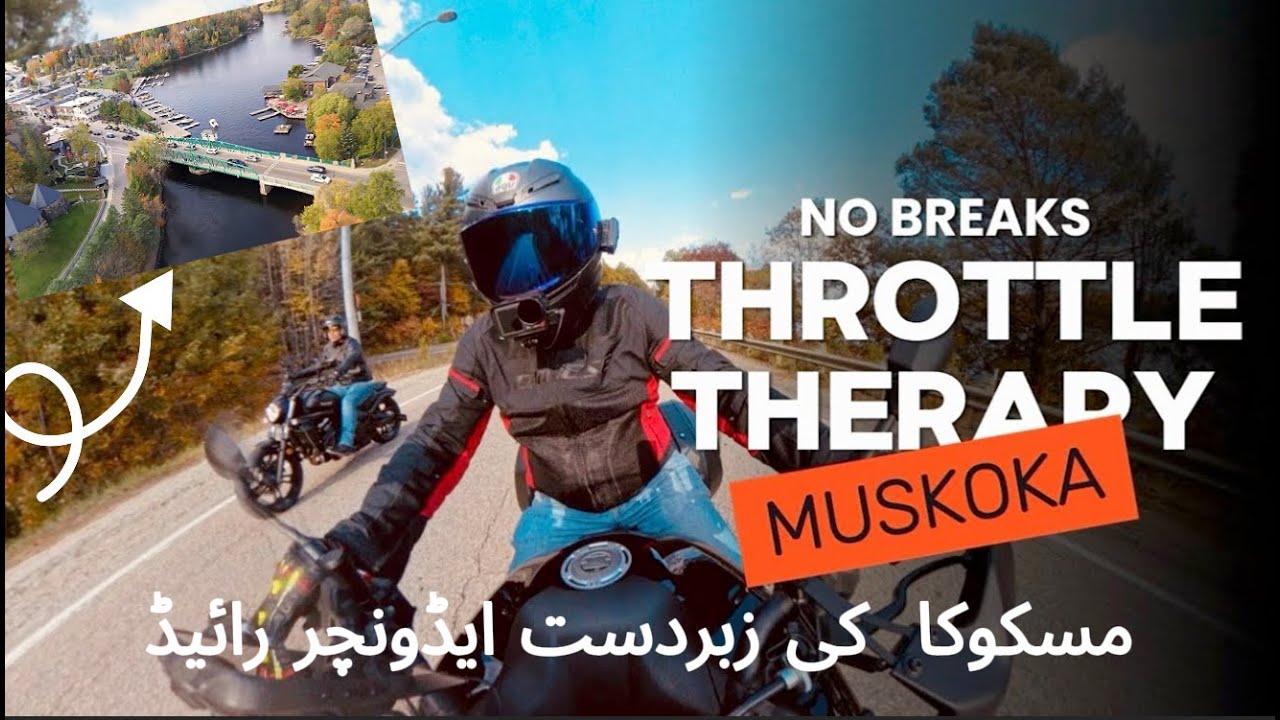 Epic Muskoka Motorcycle Trip | Best Fall Colours in Ontario!