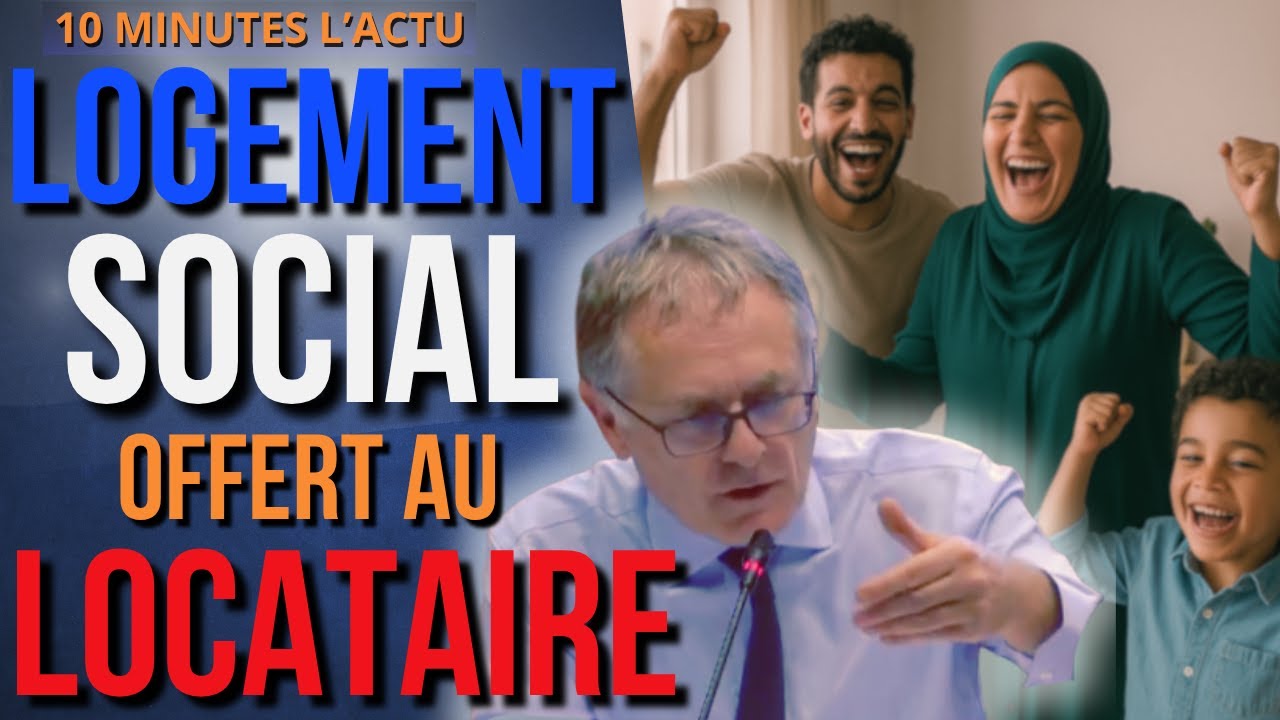 Philippe Juvin et les LR veulent offrir les logements sociaux après 20 ans 😳