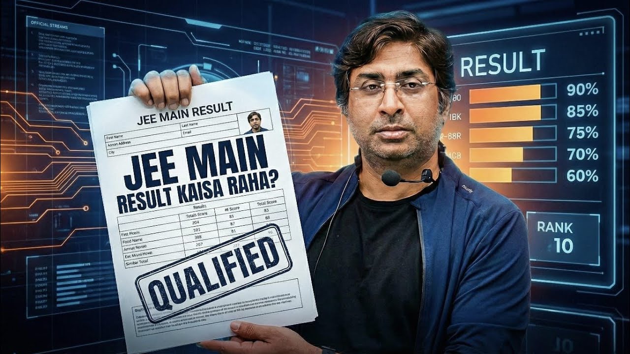 JEE MAIN RESULT KESA RAHA?