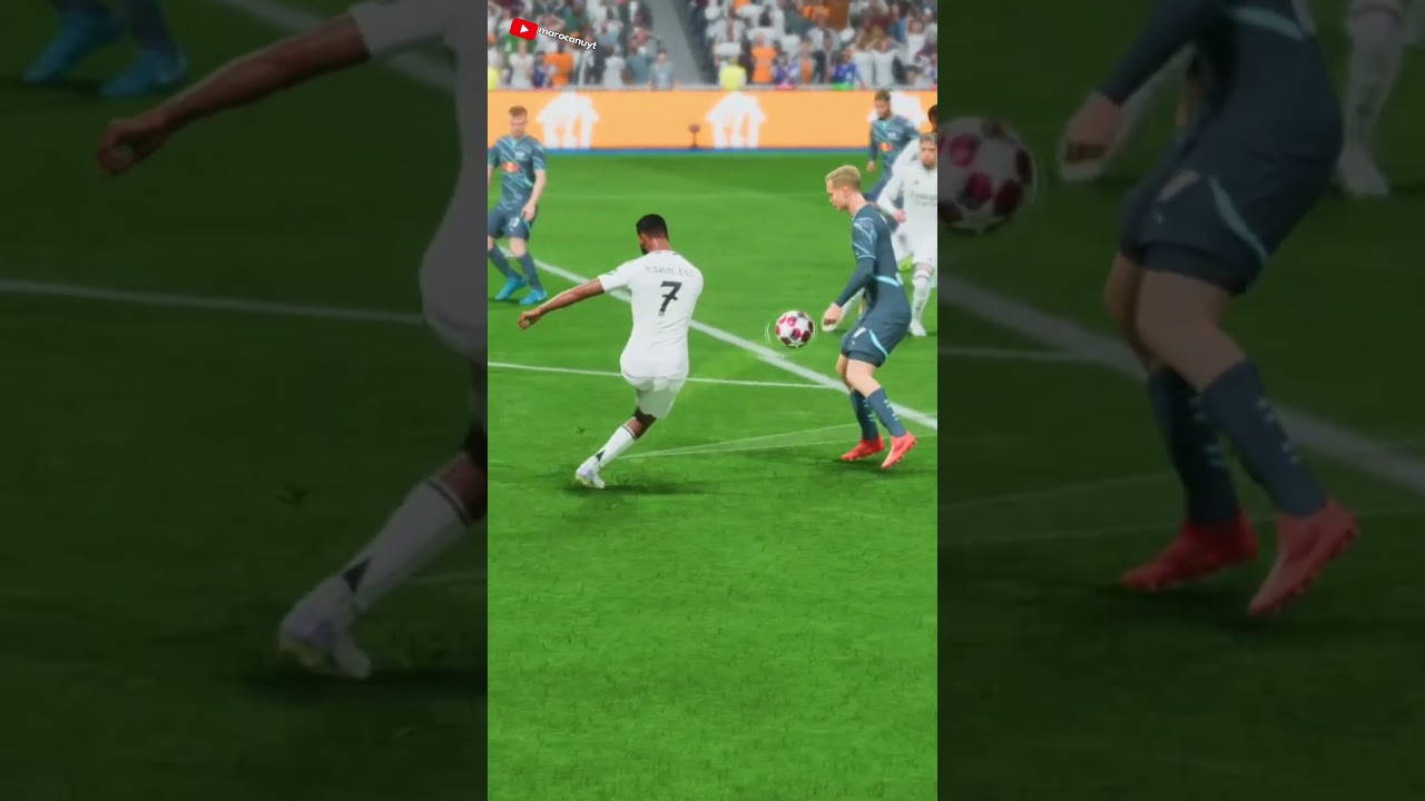 GOAL OF THE SEASON?🥶 #marocanu #playercareer #fifa #fc25 #halamadrid #realmadrid #goals