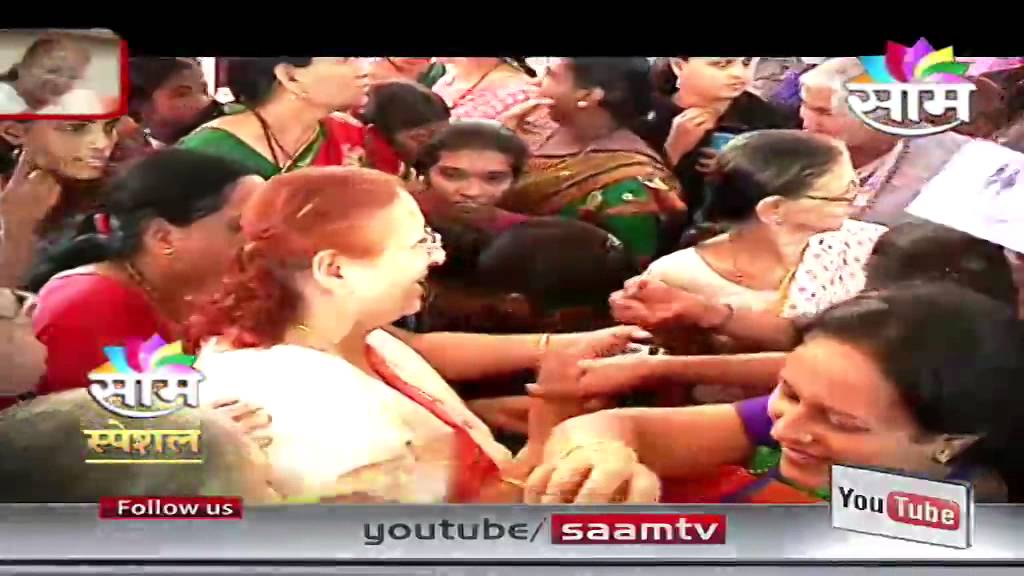 Spolight : When Sumitra Mahajan goes to her native place...