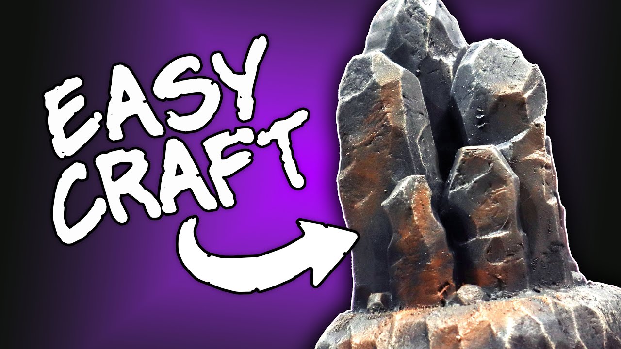 Build Rocks Like a PRO: Easy Tabletop Terrain 🛠️