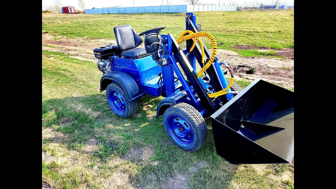 Мини погрузчик из нивы