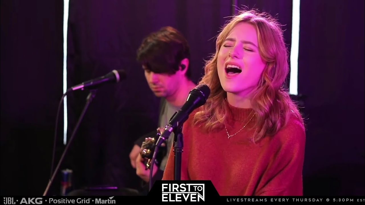 First To Eleven- Hello- Adele Acoustic Cover (livestream)