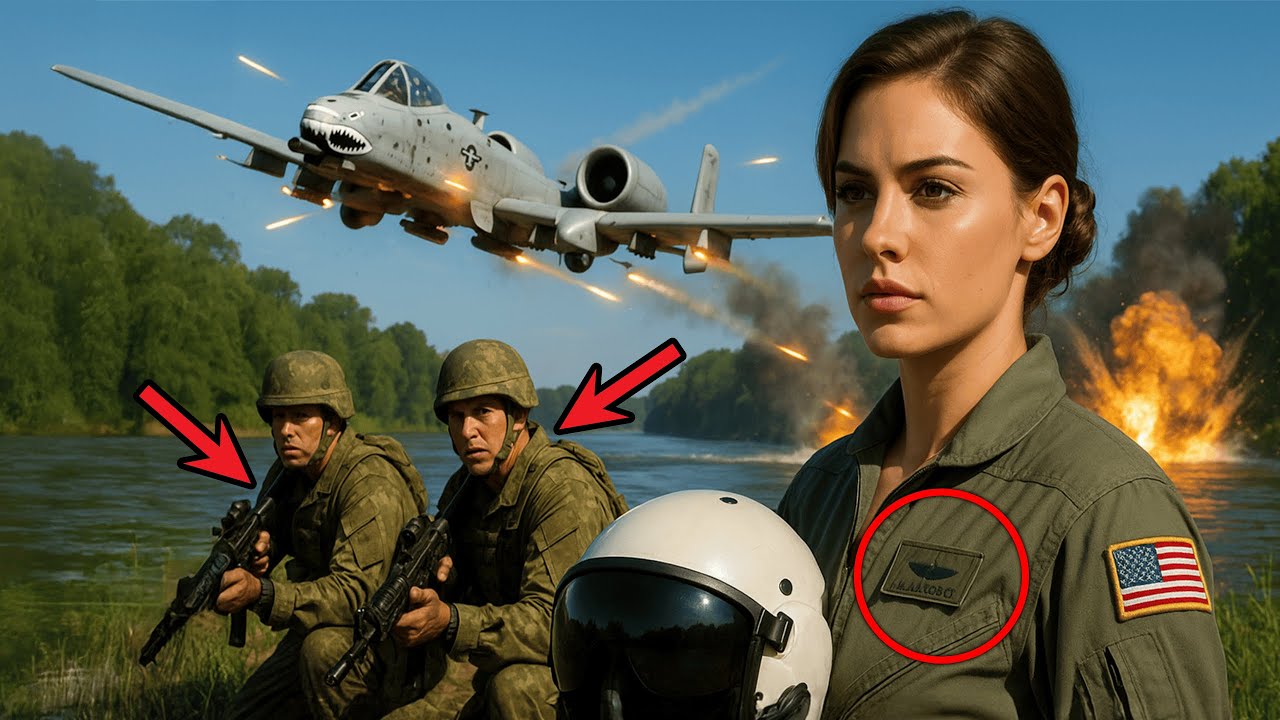 The SEALs Were Trapped by the River — Until Her A-10 Cleared It in One Pass!