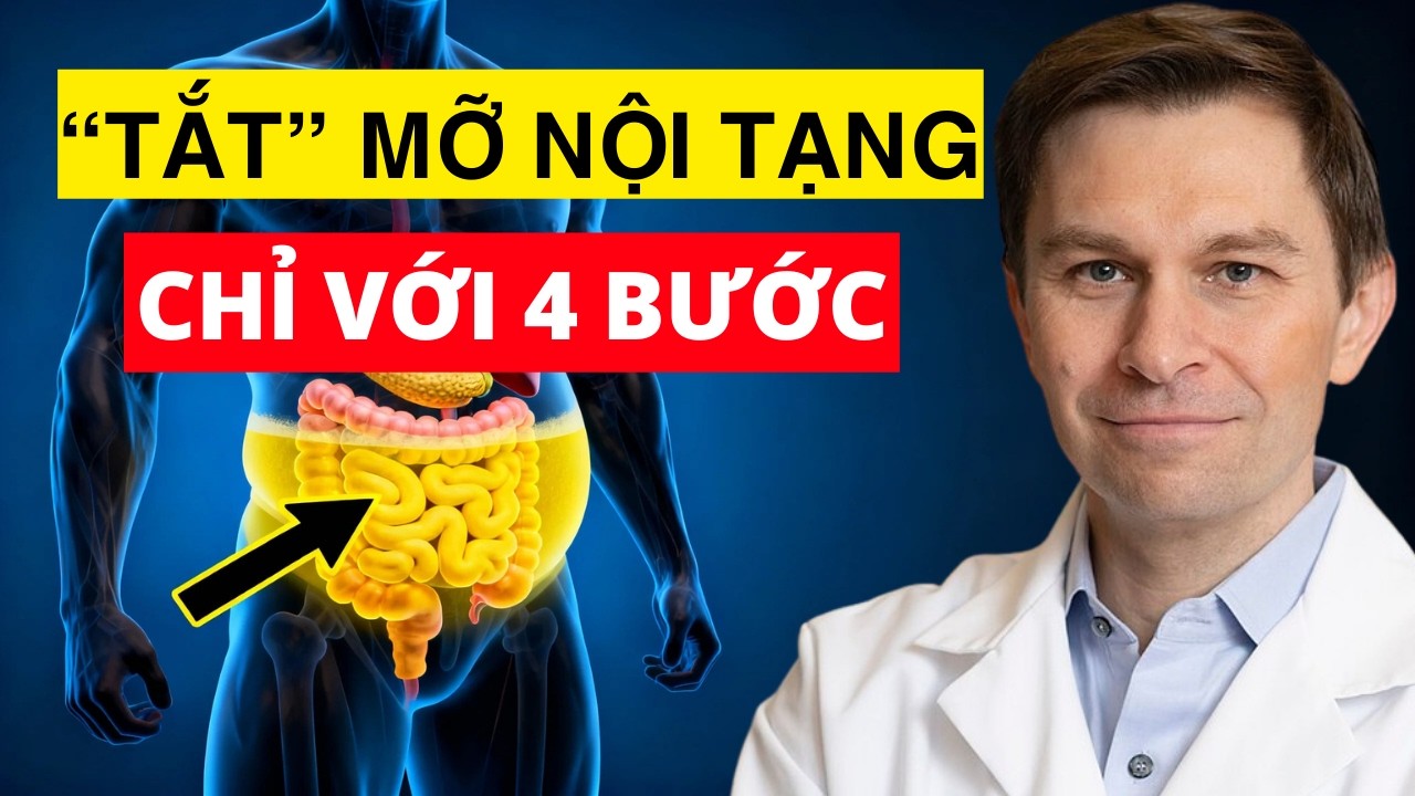 30 NGÀY ĐỐT SẠCH MỠ NỘI TẠNG: Bí mật SINH HỌC của Dr. Sinclair