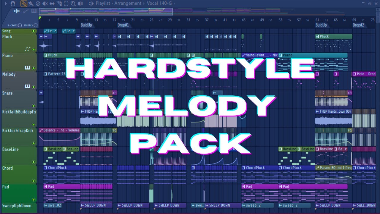 HARDSTYLE MIDI PACK Vol. 1