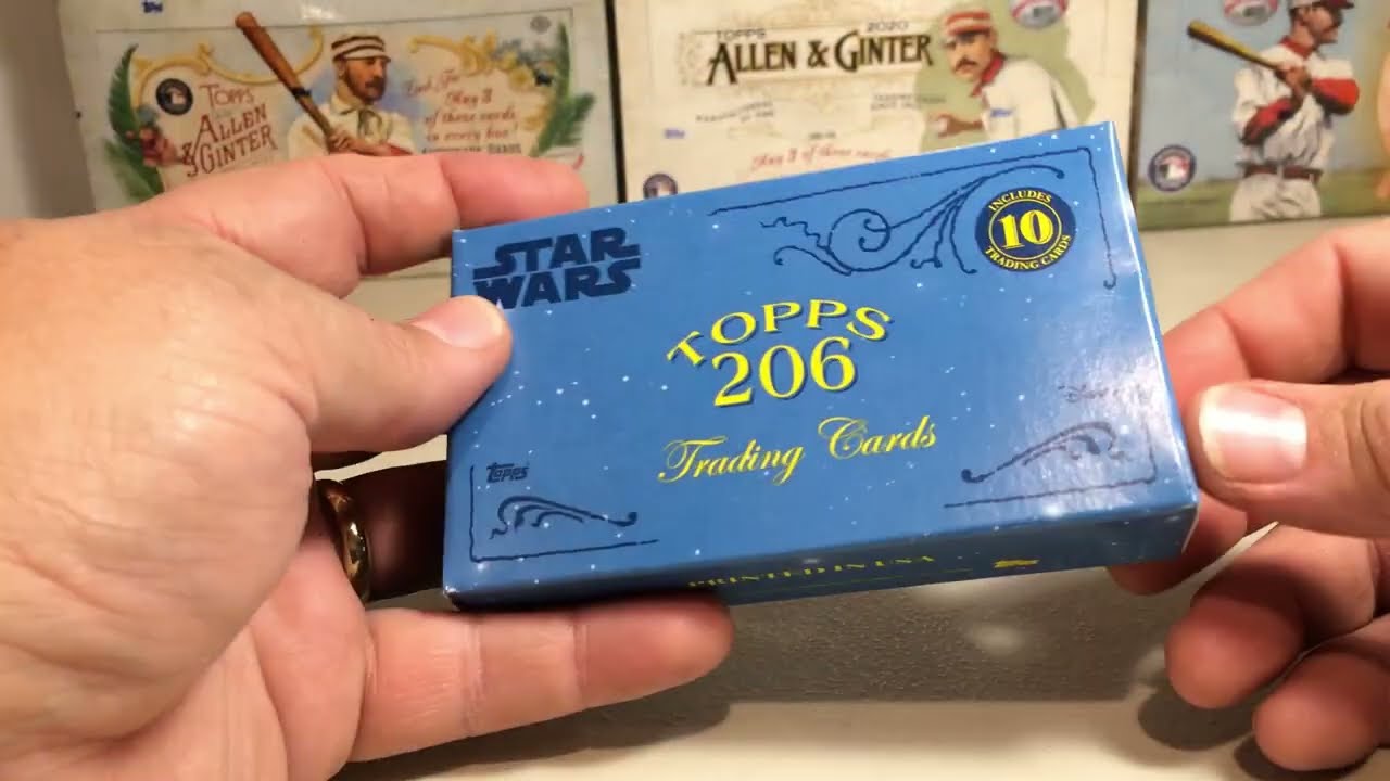2026 Topps Star Wars Opening Series #3 - Эксклюзивный онлайн-бокс №3 из 2022 Topps 206 Star Wars ...