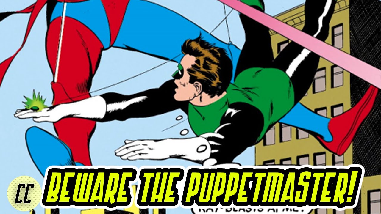 Green Lantern Fight A Giant Puppet - First Issues