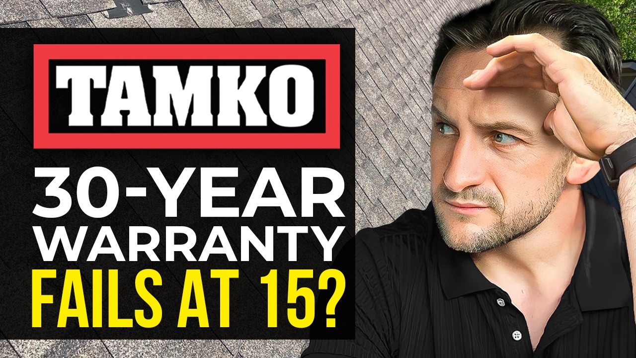 Крыша дома Tamko, прослужившая 30 лет, вышла из строя через 15 минут — кто виноват?