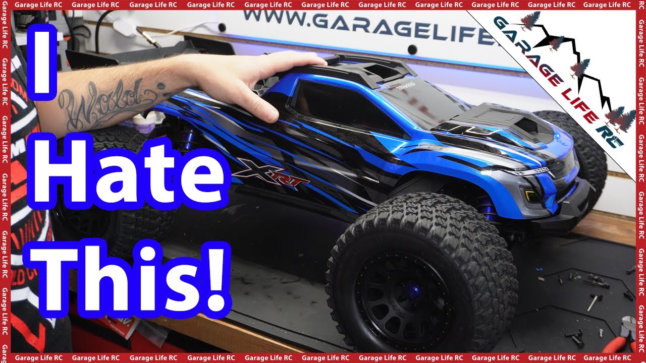 Как использовать более мощные батареи в TRAXXAS XRT