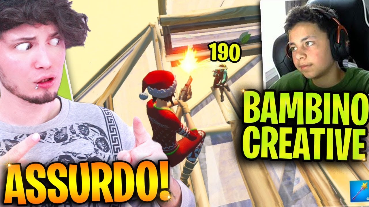 FINALMENTE SPECTO il BAMBINO più FORTE ITALIANO in CREATIVE e RIMANGO SBALORDITO! GUARDATE!