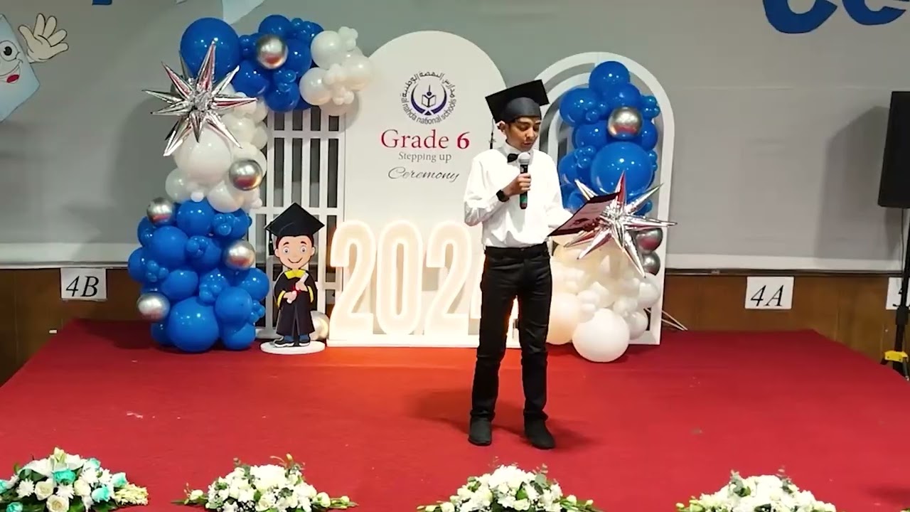 Boys School Grade 6 Stepping Up Ceremony