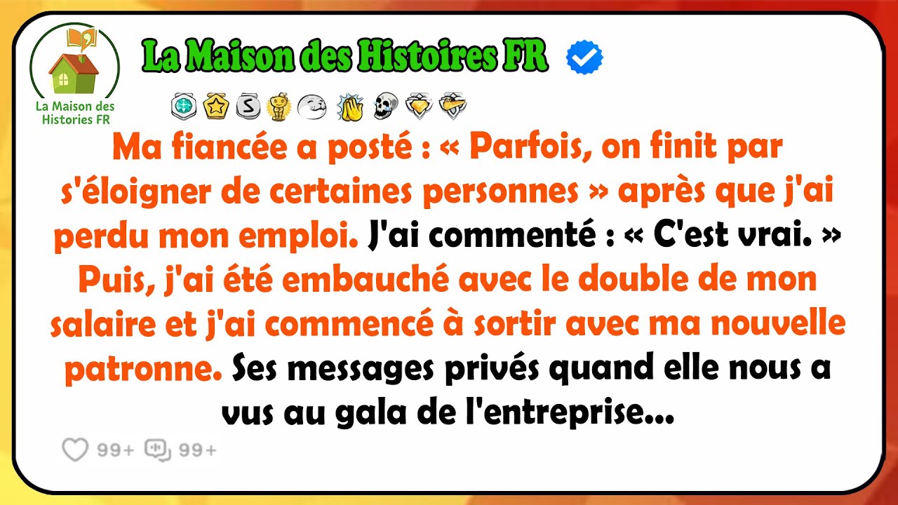 Après Ma Perte D'emploi, Ma Fiancée A Posté « Parfois, On S'éloigne Des Gens ». J'ai Répondu « C'est