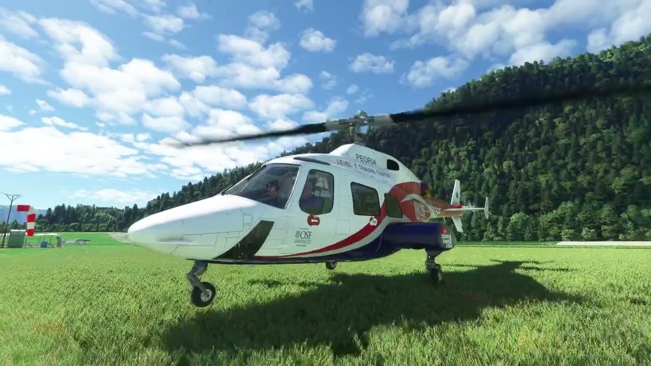 Dying wish: JURASSIC PARK themed HELICOPTER RIDE