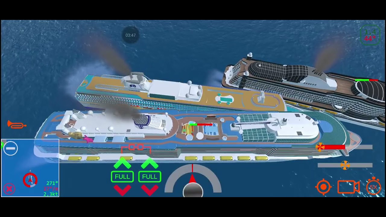 Cruze ship sinking