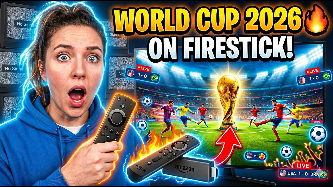 How to Watch FIFA World Cup 2026 on Firestick! (Mint IPTV Setup)